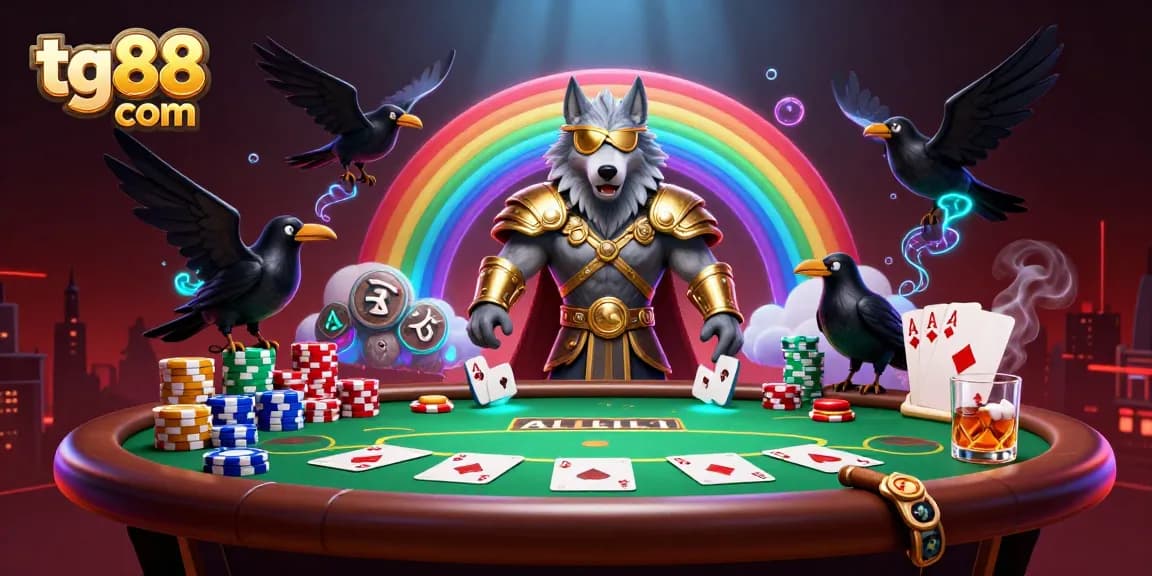 Experience the thrill of tg88 com casino gaming with vibrant characters and dynamic elements.