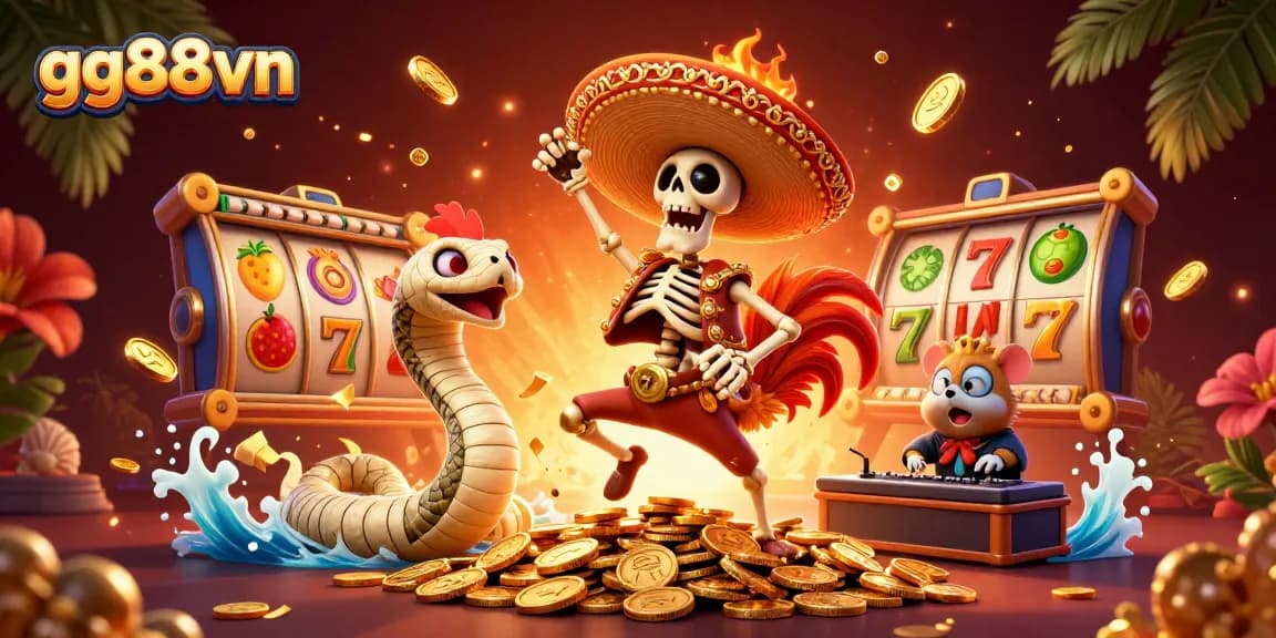 Experience the excitement of gg88vn with dynamic slot games and thrilling victories in a vibrant scene.