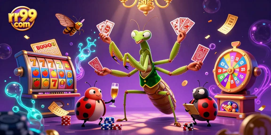 Engage in thrilling gaming experiences with rr99 com’s vibrant casino illustration.