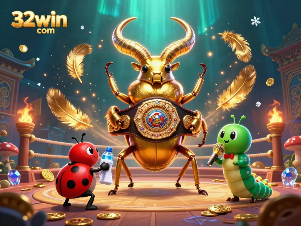 Engage in thrilling gaming at 32win com with a epic boxing scene showcasing unique characters.