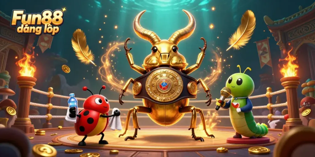 Engage in exciting Fun88 đăng nhập with a vibrant casino scene featuring dynamic characters.