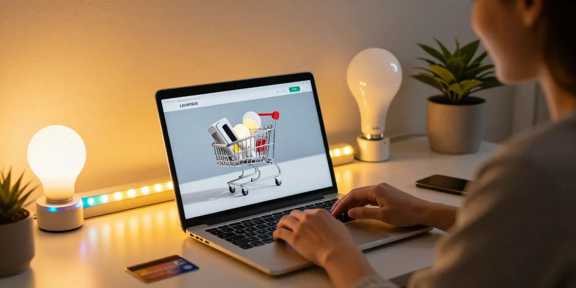 Banda LED products showcasing online shopping experience for best deals in e-commerce.